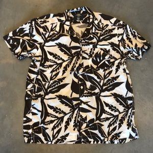 WORN ONCE Cotton Hawaiian Shirt, Size L